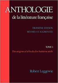 Anthologie de la Littérature Française, Tome I - Des... Leggewie