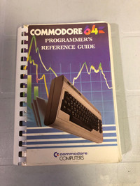 Vintage Commodore 64 Programmer's Reference Guide Book