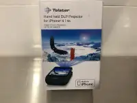 Telstar handheld DLP projector for iPhone 4/4s
