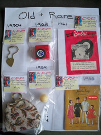 Vintage Barbie, Tammy, Mary Poppins, Littlechap Doll Accessories