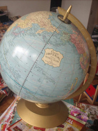 Imperial Desk World Globe  & More For Sale.             .5285
