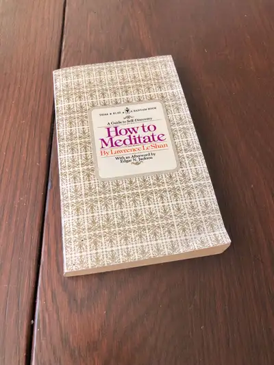 70s Vintage Meditation Pocket Book Non Fiction Self Help Discove, View more