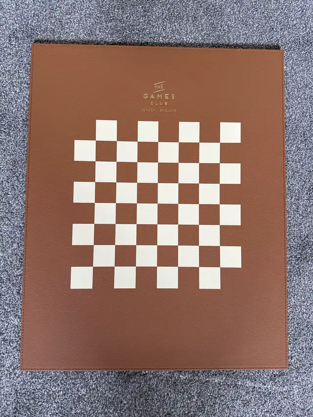 The Games Club Chess and Backgammon Board