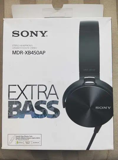 Sony MDR-XB450AP Headphones, View more