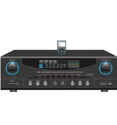 Theater Receiver System Hybrid Stereo Pre-Amplifier 500 Watt, View more