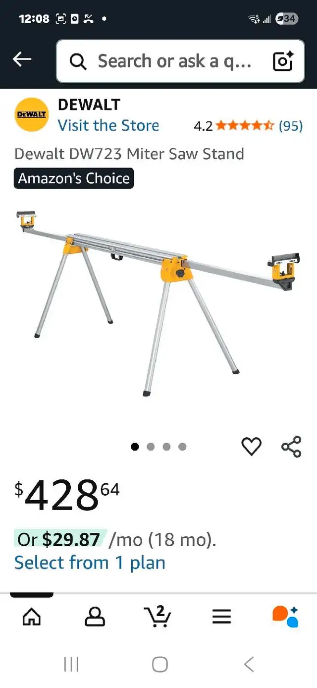 Dewalt  saw 12'inch blade  in Power Tools in Peterborough - Image 7