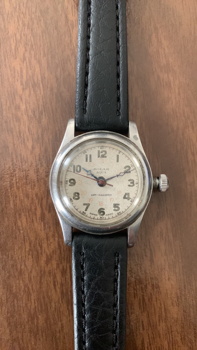 Solar aqua watch sale