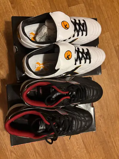Soccer cleats size 9.5 (2 pairs of shoes), View more