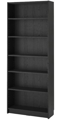 IKEA Billy Bookcase and Extra Shelves