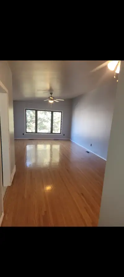 Spacious and clean 2bdrm 1000 sq ft main floor of a semi-detached for rent. Well established, quiet...