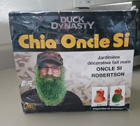 Duck Dynasty Uncle Si Chia Pet Decorative Planter Handmade Kit