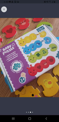Baby puzzles age 1+....thick and in new condition 