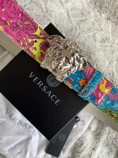 Versace Mens Reversible Belt Brand New in Box, View more