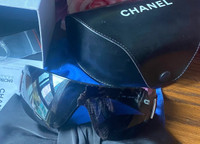 Authentic Chanel sunglasses with remove able lenses 