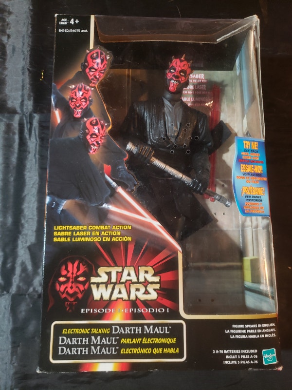 Star Wars Episode 1 Darth Maul Electronic Talking Action Figure Arts