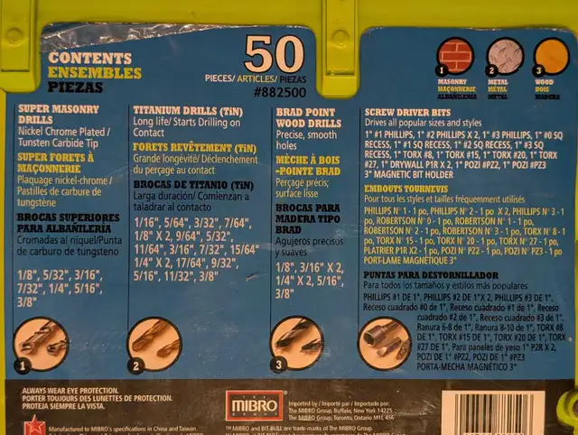 New Bit Bull 50-Piece Bit Set64840222636931123