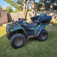 2004 360 Kawasaki 4×4 atv for sale.