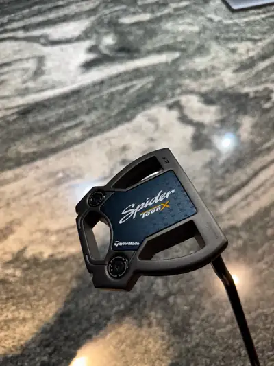 Taylormade Spider Tour X 7 Mallet Putter Club only, no headcover.