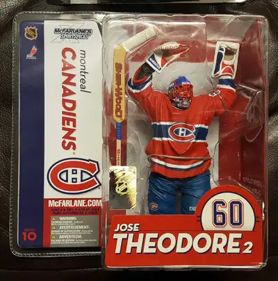 Montreal Canadiens Jose Theodore McFarlane's Series 10, View more