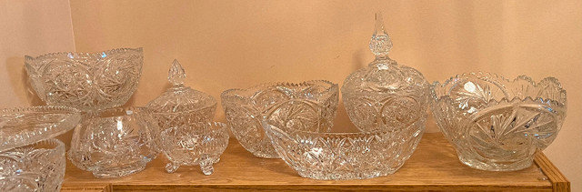 Vintage and Antique Bohemian/Czechoslovakian Crystal in Arts & Collectibles in Calgary - Image 4