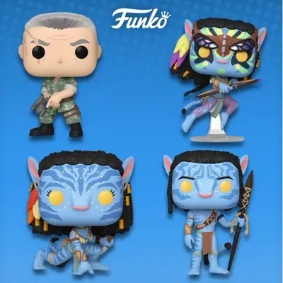 Brand new in box. Never been opened. #1321 Funko Pop Avatar Jake Sully $30 #1322 Funko Pop Avatar Ne...