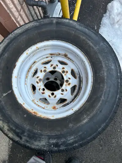 I'm selling a set of used trailer tires, size ST235/80R16, each. They've seen some action, so they'r...