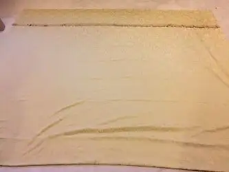 Almost NEW curtain set with fringes and cushion covers, View more