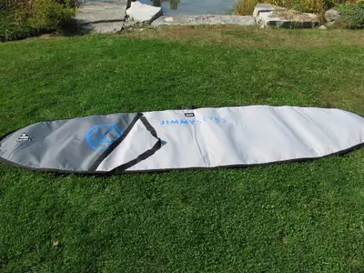 The bag is tagged as 12 ft. but seems more like 11 feet 6 inches to me by about 37 inches wide. It's...