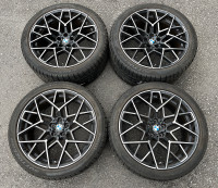 4x BMW M5 / M8 Comp 20" OEM Winter Wheels Package