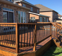Deck, Fence and Siding Refinishing- Sand and Stain