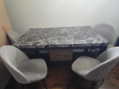 Dinning set with( 4 chairs and table), View more