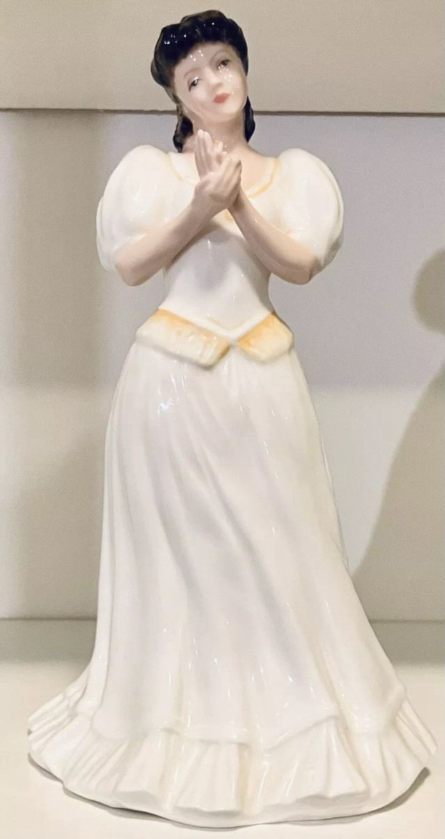 Royal Doulton Maria Figurine HN3381 Woman Holding Flower 1993 in Arts & Collectibles in Dartmouth