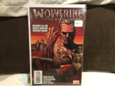 I have the original Wolverine comics that introduced Old Man Wolverine to the Marvel universe. This...
