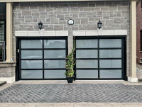 Full glass garage doors- manufacturer