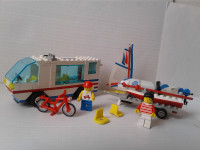 RARE LEGO 6351 Surf N' Sail Camper Town Classic VTGComplete