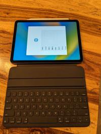 iPad air Wifi 5e génération + clavier , étui et crayon  64 GB. A