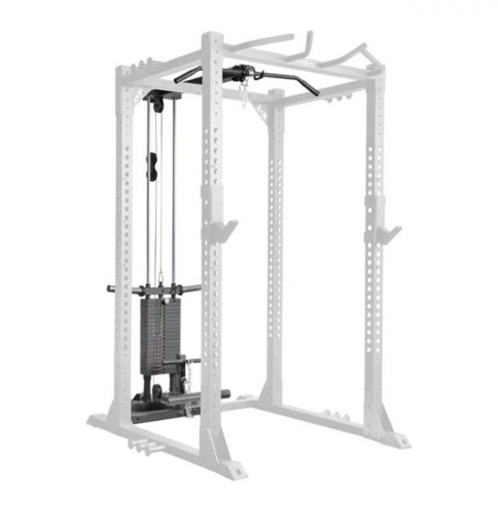Squat rack/ cage with lat attachment PENDING Exercise Equipment