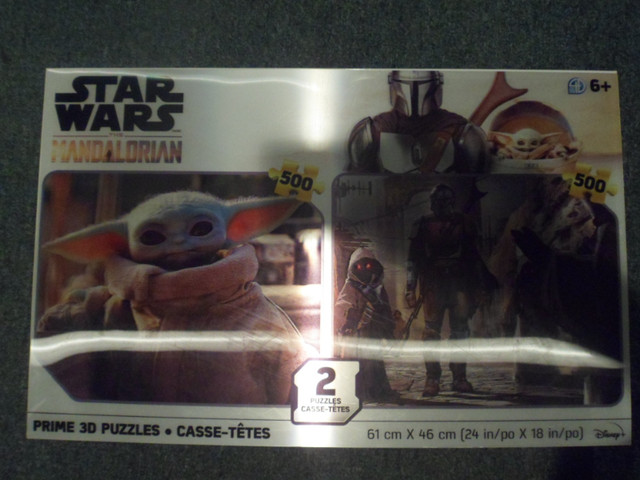 STAR WARS - THE MANDALORIAN - 3D  PUZZLES in Toys & Games in Moncton