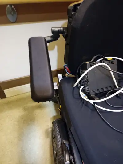 Quamtum power wheel chair., View more