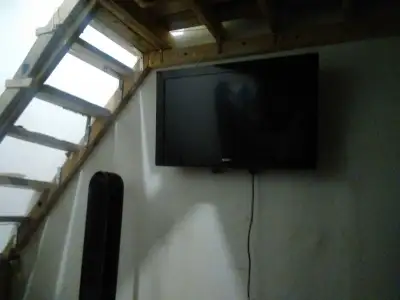 I am renting out a room, it comes furnished with a Sony television. The room has a unique layout wit...