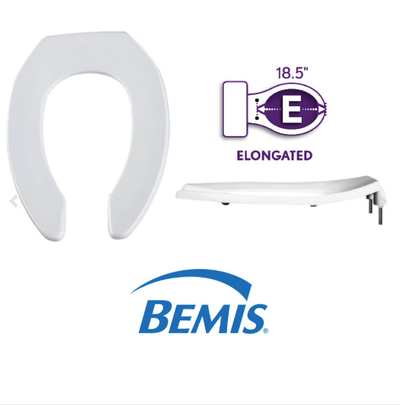 Front Toilet Seat Elongated- BRAND NEW, View more