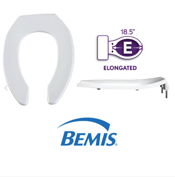 Front Toilet Seat Elongated- BRAND NEW in Plumbing, Sinks, Toilets & Showers in Markham / York Region - Image 2