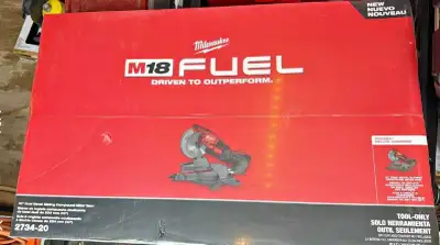 Milwaukee M18 Fuel 10" Dual Bevel Sliding compound mitre saw, View more
