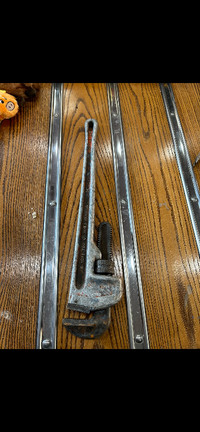Ridgid aluminum pipe wrench