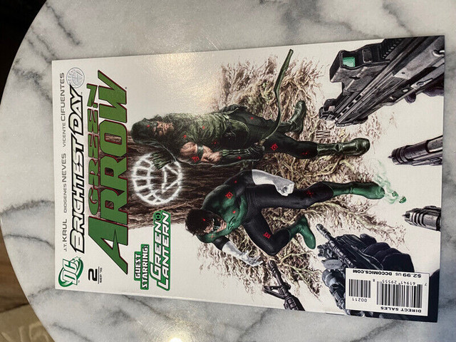 DC brightest day # 2 green arrow in Arts & Collectibles in Dartmouth
