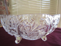 Crystal Bowl, Pinwheel Design