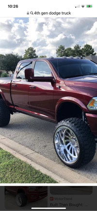 Gen 4 Dodge truck driver side doors, front and rear for crew cab