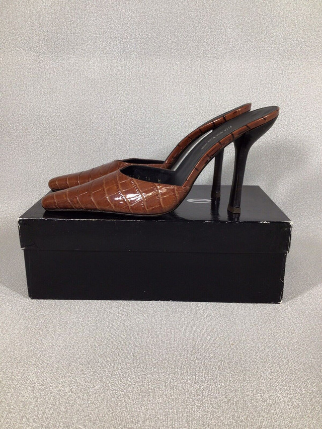 NEW in box brown leather Bebe mules in Women's - Shoes in Cambridge - Image 2