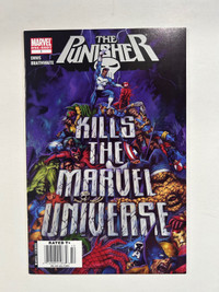 Punisher kills the marvel universe. Newsstand comic