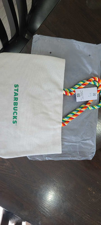 Starbucks China 2023 Colorful Woven Rope Strap BRAND NEW